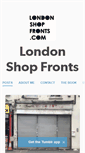 Mobile Screenshot of londonshopfronts.com