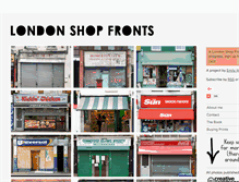 Tablet Screenshot of londonshopfronts.com